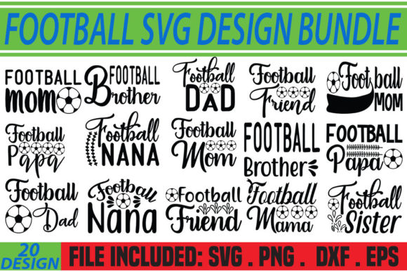 Download Football Quotes Svg Cut Files Bundle - Premium Resources