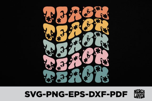 Download Teach Groovy Retro Wavy - Groovy retro wavy Collection
