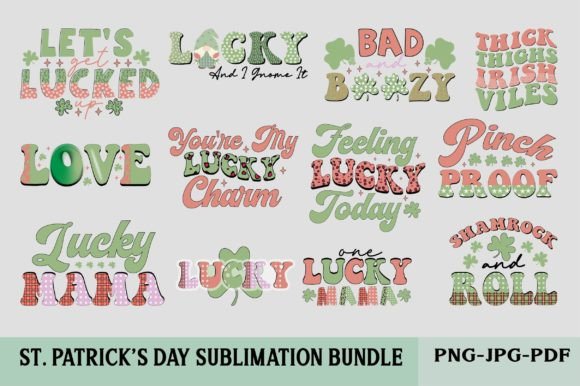 Download St.Patrick's , Sublimation Design Bundle - Premium Resources